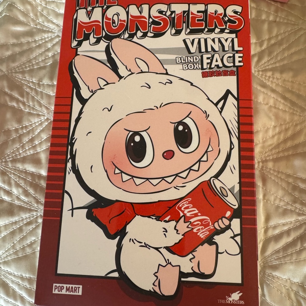 **SOLD** Pop Mart The Monsters Vinyl Face Doll Coca Cola Surprise Shake